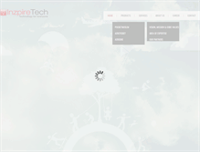 Tablet Screenshot of inzpiretechnology.com